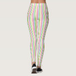 Trendrosa, blau-gelb-grüne Farben Moderne Leggings<br><div class="desc">Trendy Pink Blue Yellow Green Colors Moderne Vorlage Elegante Leggings.</div>