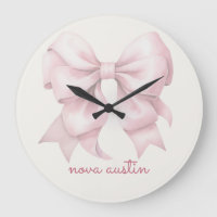 Trendrosa Bow Personalisiert mit Name Monogram