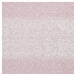 Trendrosa Glitzer & Leopard Print Ombre Design Stoff