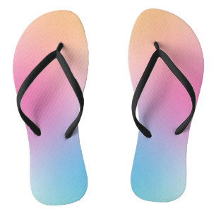 Trendrosa Rosa Gelb Gelb Lila Grün Flip Flops