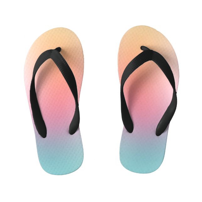 Trendrosa Rosa Gelb Gelb Lila Grün Kinderbadesandalen (Fußbett)