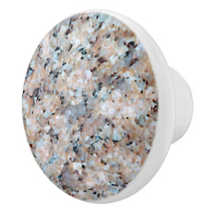 Trends Graues Mauve Pink Marmor Granite Muster Keramikknauf