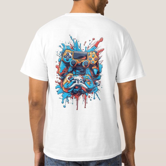 "Trendsetter-T-Shirts: Tragen Sie Ihren Blick T-Shirt (Rückseite)