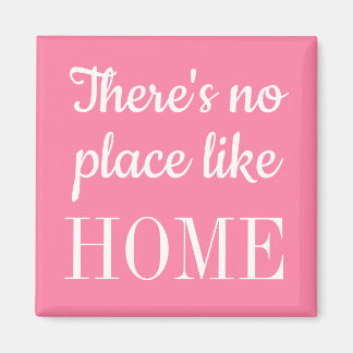 Trendsetter zitieren rosa minimalistisch-moderner magnet