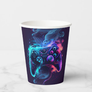 Trendspass Spiele Controller Geburtstag Pappbecher