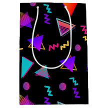 Trendy 80er Black