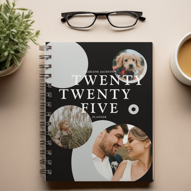 Trendy Abstrakt Foto Collage 2025 Planer (Von Creator hochgeladen)