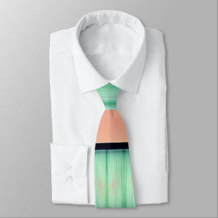 Trendy Abstrakt Print Necktie Krawatte