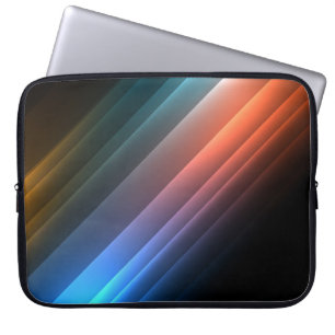 Trendy Abstrakt Shiny Neon Lights Laptop Sleeve