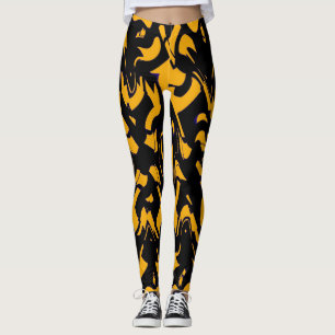 Trendy abstrakte Leggings "Ratti_Creative_Arts"