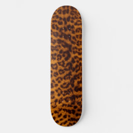 Trendy Animal Print Ästhetik Skateboard