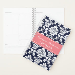 Trendy "any color" Chic Floral Damask Planer