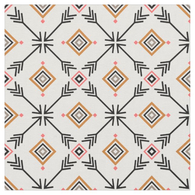 Trendy Arrow Tribal Print Stoff (Nahaufnahme)