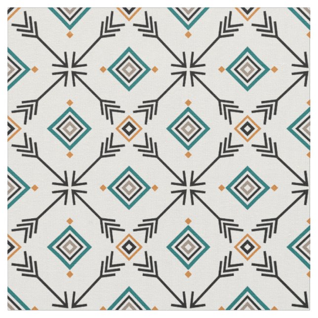 Trendy Arrow Tribal Print Stoff (Nahaufnahme)