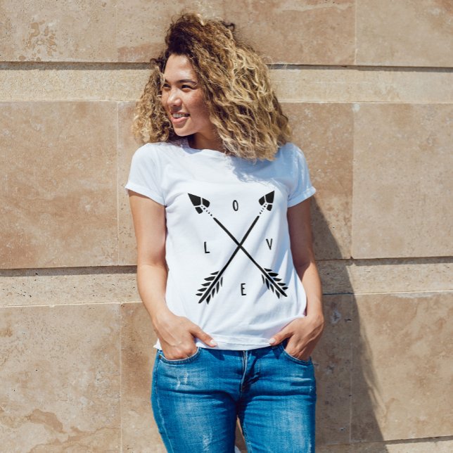 Trendy Arrows-LIEBE T-Shirt (Von Creator hochgeladen)