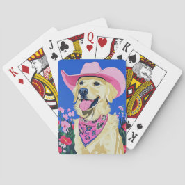 Trendy Ästhetische Niedlich Preppy Dog Spielkarten