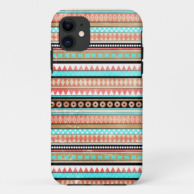 Trendy Azteke Case-Mate iPhone Hülle (Rückseite)