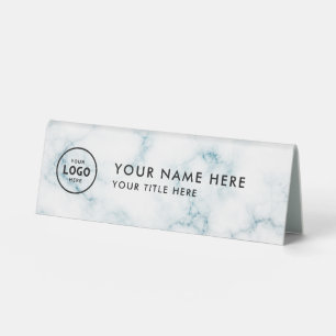 Trendy Beruflich Business Logo Desk Namplate Tischaufsteller