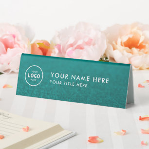Trendy Beruflich Business Logo Desk Namplate Tischaufsteller