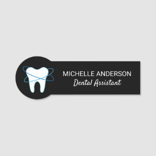 Trendy Beruflich Dental Assistant Dentist Namensschild