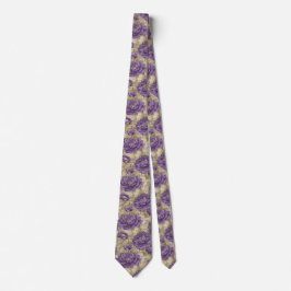 Trendy Best Man Peonies Krawatte