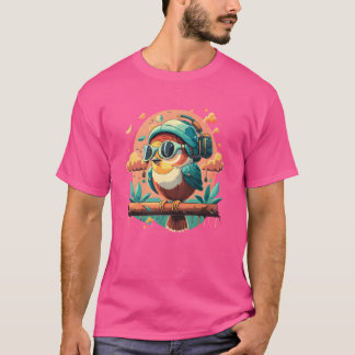 Trendy Bird Freunde T-Shirt