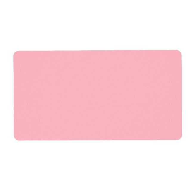 Trendy Blush Pink Solid Color | Klassisches Elegan (Vorne)