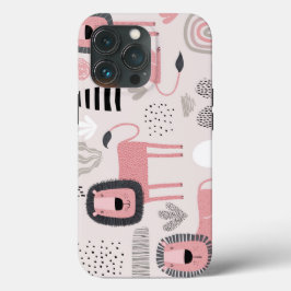 Trendy Boho Pink Green Yellow Tough Case