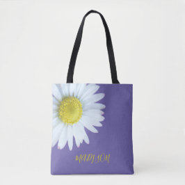 Trendy Boho White Yellow Lila Tasche