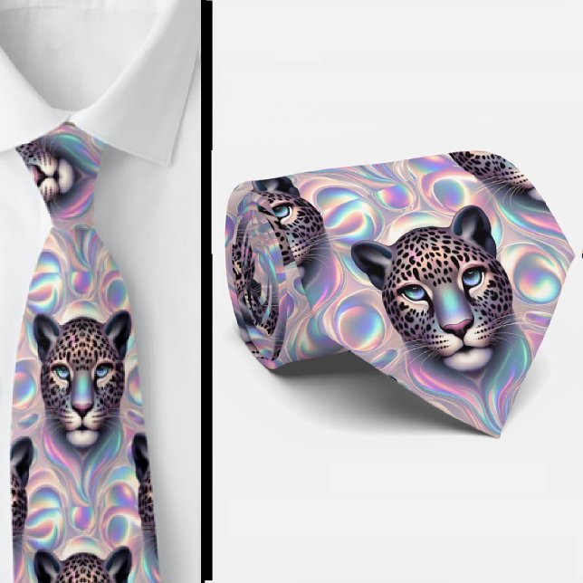 Trendy & Bold | Opal-Leopardendruck-Krawatte Krawatte (Von Creator hochgeladen)