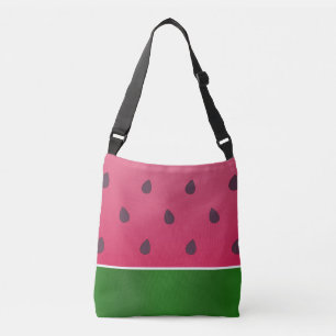 Trendy Bold Watermelon Grafische Kunst Tragetaschen Mit Langen Trägern