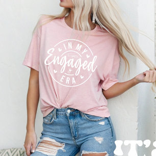 Trendy Braut-Shirt für Verlobung & Junggesellinnen T-Shirt