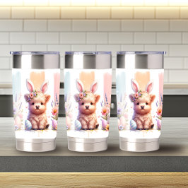 Trendy Brushstroke Osterhochland Kuh 20oz Thermobecher