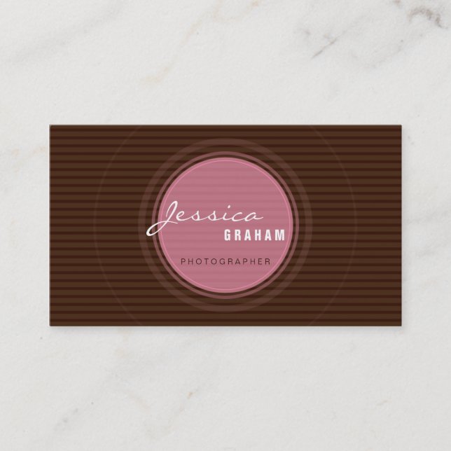 TRENDY BUSINESS CARD:: 5L ausstrahlen Visitenkarte (Vorderseite)