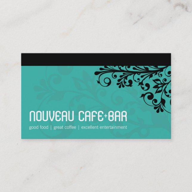 TRENDY BUSINESS CARD :: elementares 3L Visitenkarte (Vorderseite)