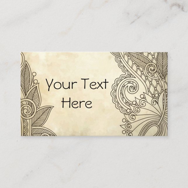 Trendy Business Cards Visitenkarte (Vorderseite)
