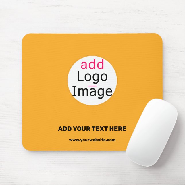 Trendy business customizable macaroni and cheese mousepad (Mit Mouse)