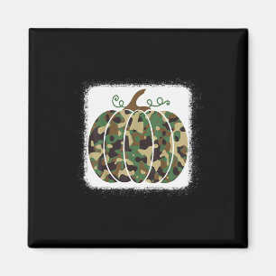 Trendy Camouflage drucken Pumpkin Niedlichen Fall Magnet