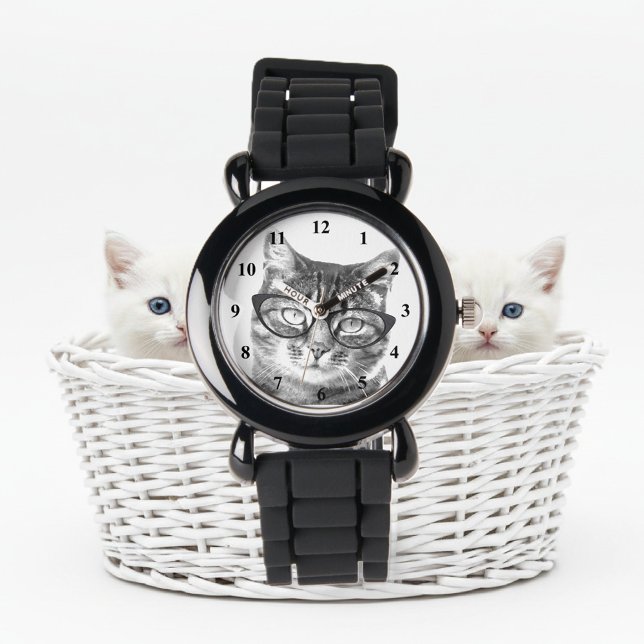 Trendy Cat watch for women Armbanduhr (cat watch)