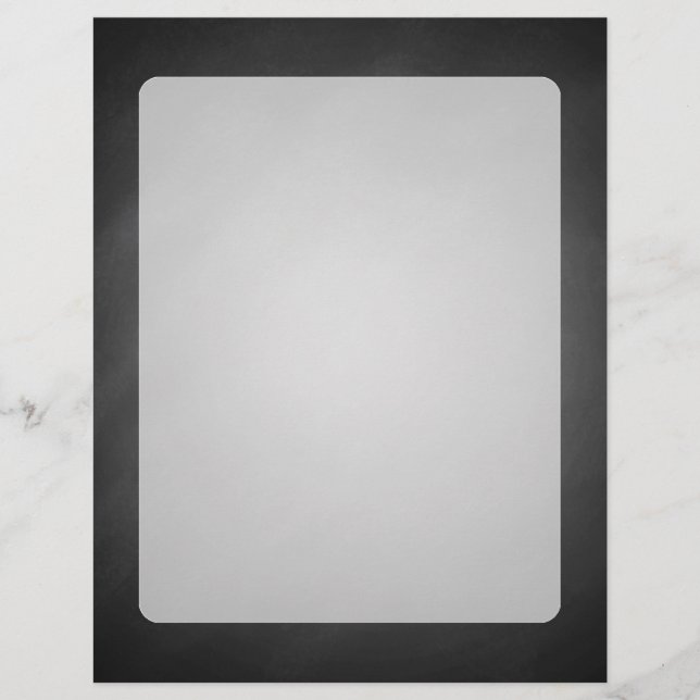 Trendy Chalkboard Vignette (Vorderseite)