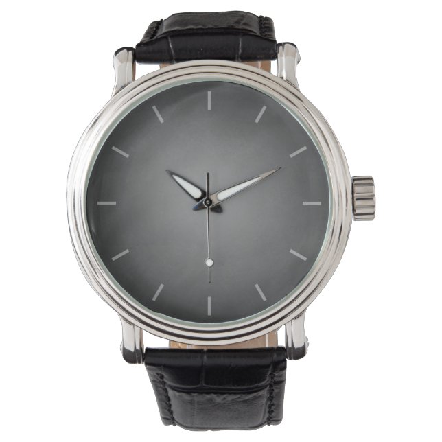 Trendy Chalkboard Vignette Armbanduhr (Vorderseite)