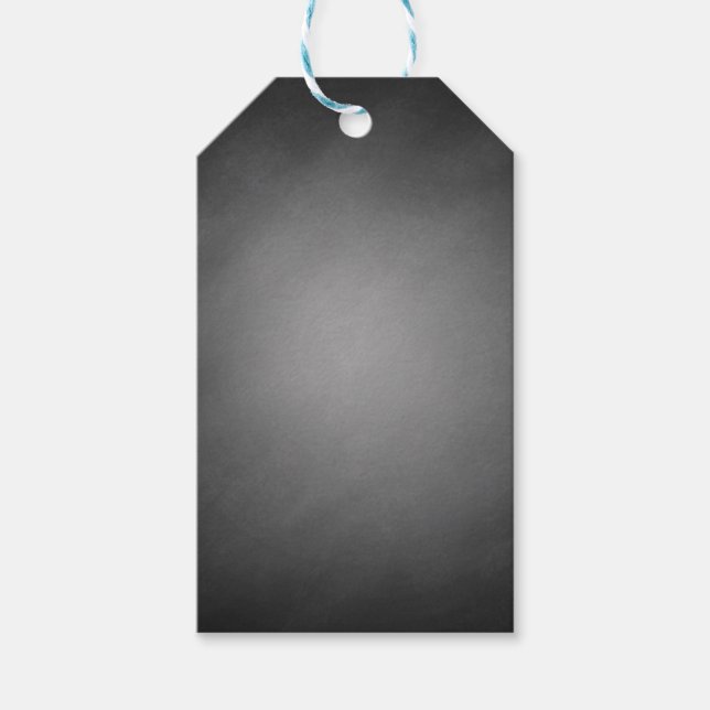 Trendy Chalkboard Vignette Geschenkanhänger (Vorderseite)