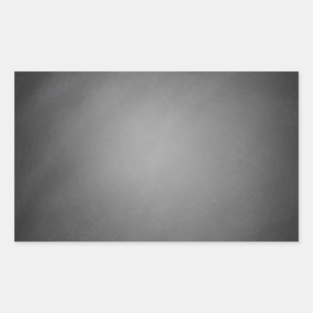 Trendy Chalkboard Vignette Rechteckiger Aufkleber (Vorderseite)