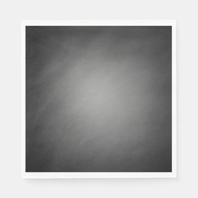 Trendy Chalkboard Vignette Serviette (Vorderseite)