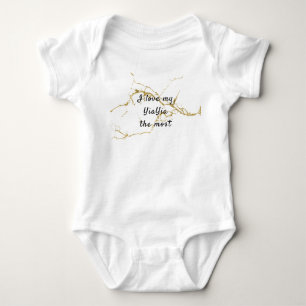 Trendy Chill Out baby grandmother Yiayia Strampler