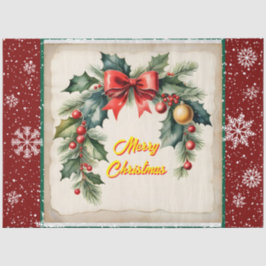 Trendy Christmas Beautiful Festival Collection Seidenpapier