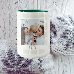 Trendy Christmas Tasse Benutzerdefiniertes Doppe