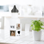 Trendy Collage Foto & Wir Liebe Sie Daddy Geschenk Edelstahlflasche<br><div class="desc">Zeigen Sie Ihrem Vater, wie wichtig Ihnen dieses herzliche "Wir Liebe Sie Papa"-Geschenk ist. Das Geschenk kann in vielen Formen kommen, wie zum Beispiel ein personalisierter Schlamm, ein Foto-Rahmen oder sogar ein T - Shirt. Die Botschaft "Wir Liebe, Ihr Papa" ist eine einfache und doch mächtige Möglichkeit, Ihre Liebe und...</div>