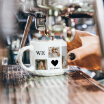 Trendy Collage Foto & Wir Liebe Sie Daddy Geschenk Espressotasse<br><div class="desc">Zeigen Sie Ihrem Vater, wie wichtig Ihnen dieses herzliche "Wir Liebe Sie Papa"-Geschenk ist. Das Geschenk kann in vielen Formen kommen, wie zum Beispiel ein personalisierter Schlamm, ein Foto-Rahmen oder sogar ein T - Shirt. Die Botschaft "Wir Liebe, Ihr Papa" ist eine einfache und doch mächtige Möglichkeit, Ihre Liebe und...</div>