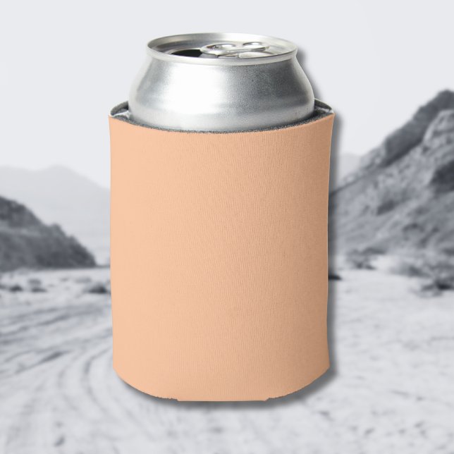 Trendy Color Peach Fuzz Solid Color | elegant Dosenkühler (Von Creator hochgeladen)